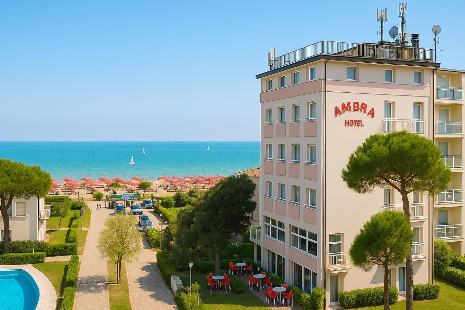 Hotel Ambra Milano Marittima Zewnętrze zdjęcie